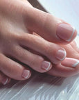 French Toe Nails