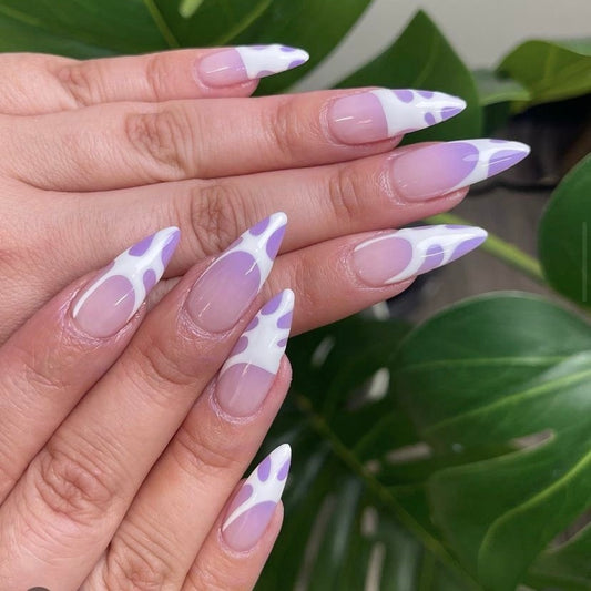 Lilac Patterned